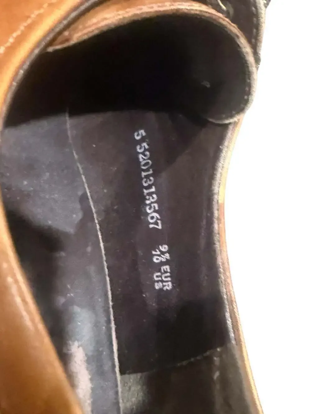 Mephisto Brown Leather Oxford Comfort Shoes Men’s Walking Work Business Casual